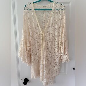 Free People beach cover up